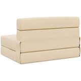  Preklopni madrac za sofu Krem 100 x 80 x 60 cm Tkanina | shoptok.hr