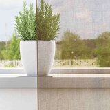 Voile zavjese s ušicama 2 kom svijetlosmeđe | shoptok.hr