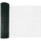  Ograda s postovima Zelena 1,4 x 10 m Čelik i PVC | shoptok.hr