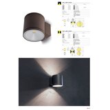  Redo 9594 - LED spoljašnje zidno svetlo ETA LED/6W/230V 3000K IP54 antracit | Eponuda.com