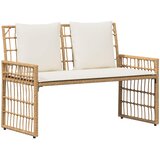  Vanjska klupa Jednobojno Prirodna i krem 116 x 55 x 82 cm | Eponuda.ba