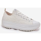 Lee Cooper Women's Sneakers With Embroidery On Platform | Shoptok.si