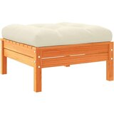  6-dijelni set vrtnih sofa s jastucima voštano smeđi od borovine | shoptok.hr