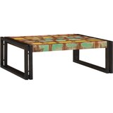 vidaXL Polica za kopalnico 65 x 50 x 23 cm Trdna mango les, železo Cene