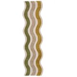 Flair Rugs Zelen/v naravni barvi ročno tkan volnen tekač 80x300 cm Cascade Wool – | Shoptok.si