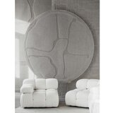 Agnella Sivi vunen okrugao tepih ø 200 cm Morphic Organica – | shoptok.hr