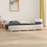 vidaXL Posteljni okvir 180x200 cm trdna borovina Cene