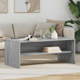  Klubska miza Siva Sonoma 100 x 50 x 40 cm Konstruiran les, (5000120478) | Shoptok.si