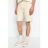Trendyol Shorts - Beige - Normal Waist | shoptok.hr