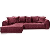 MID.YOU KOTNA SEDEŽNA GARNITURA, mikrovelur bordo | Shoptok.si