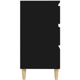  Komoda crna 60 x 35 x 70 cm od konstruiranog drva | Eponuda.com