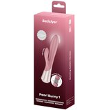 Satisfyer Pearl Bunny 1 vibrator z rotirajućim kuglicama u obliku zeca (rozi) | shoptok.hr
