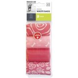 M Pets vrećice za pseći izmet s mirisom ruže 4 X 15 kom | shoptok.hr