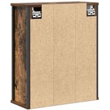  Kupaonski zidni ormarić s ogledalom dimljeni hrast 50x21x60 cm | Eponuda.ba
