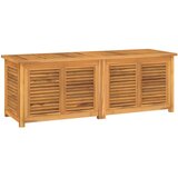  Vrtna kutija za pohranu s vrećom 150x50x55 cm masivna tikovina | shoptok.hr