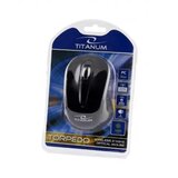 Esperanza miška torpedo rf mini, brezžična, usb, 2,4 ghz, 1000 dpi, črna | Shoptok.si