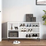 Ormarić za cipele sjajni bijeli 102x36x60 cm konstruirano drvo | shoptok.hr