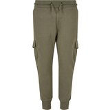 Urban Classics Kids Boys Fitted Cargo Sweatpants - Olive | shoptok.hr
