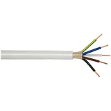 V izolirani kabel za vlažne prostorije (NYM-J5G1,5, duljina: 20, sive boje)