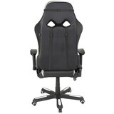 MID.YOU GAMING STOL tekstil črna, bela | Shoptok.si