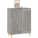  Komoda siva sonoma 69,5x34x90 cm konstruiran les, (20654138) | Shoptok.si