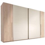CARRYHOME OMARA Z DRSNIMI VRATI, bela, barve bukve | Shoptok.si