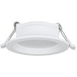 Eglo LED okrogla vgradna svetilka Idun (3,8 W, Ø x V: 8,6 x 3,1 cm, Bela, Bela, Toplo bela) | Shoptok.si