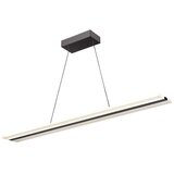  LED prigušiva luster na sajli LED/40W/230V 3000-6500K hrom + daljinski upravljač | Eponuda.com