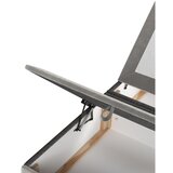 Maison de Rêve Svijetlo sivi tapecirani bračni krevet s prostorom za odlaganje 160x200 cm Tate – | shoptok.hr