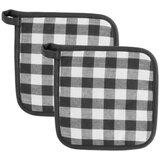 Tiseco Home Studio Bombažne kuhinjske rokavice v kompletu 2 ks Gingham – | Shoptok.si