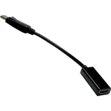 DisplayPort / HDMI adapterski kabel DisplayPort vtič\, HDMI-A vtičnica 0.15 m črna 12.99.3144 DisplayPort kabel, (20419600)