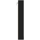 vidaXL Vitrina crna 100x8,5x58 cm konstruirano drvo | shoptok.hr