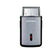 SARAHE SPORTSMAN večnamenski mini brivnik z USB polnilnikom (srebrn), (22149337) | Shoptok.si