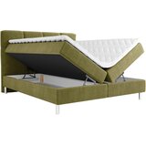 Esposa POSTELJA Z VZMETNICO 160 cm x 200 cm , tekstil olivno zelena | Shoptok.si