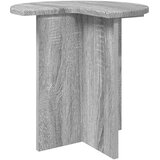  Bocni stol 2 pcs Siva sonoma Ø 39 x 38 cm Konstruirano drvo | shoptok.hr