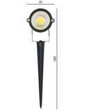  LED spoljašnja lampa BLAKE LED/5W/230V 4000K IP65 crna | Eponuda.com