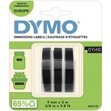 Dymo reliefni trak za graviranje , 9 mm, bela na črni, 3 kosi Cene