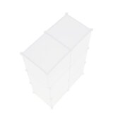 Kondela Otroška omara, bela / otroški vzorec, DINOS | Shoptok.si