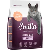 Smilla 1 kg gratis! suha mačja hrana - Adult Sensitive brez žit losos