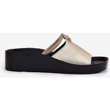 S. BARSKI Leather Women's Slippers With Decorative Strap | shoptok.hr