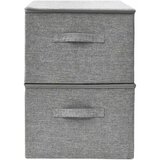  Kutije za pohranu 2 kom od tkanine 43 x 34 x 23 cm sive | Eponuda.com