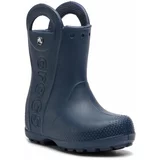Crocs Gumijasti škornji Handle It Rain Boot Kids 12803 Mornarsko modra