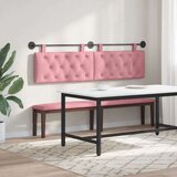  Držeće uzglavlje Zidne Ružičasta 170 x 55 x 7 cm Baršun - Ružičasta 160 cm bez LED | shoptok.hr