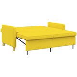 Krevet-sofa na razvlačenje Svijetlo žuta Tkanina | shoptok.hr