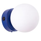 Sollux Lighting Stenska svetilka YOLI 1 ultramarin s stikalom, (5000352096) Cene