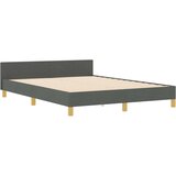  Krevet od tamno sive tkanine 160x200 cm | shoptok.hr