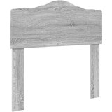  Uzglavlje s uzglavljem Siva Sonoma 75 cm Konstruirano drvo | shoptok.hr
