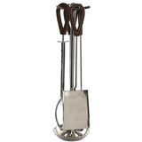 Pribor za Kamin DKD Home Decor Nehrđajući Čelik Aluminij (15 x 15 x 62 cm) | shoptok.hr