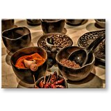  Slike na platnu KUHINJA KU027E11 (moderne slike na platnu) | Shoptok.si