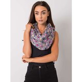 Fashion Hunters Gray scarf with colored polka dots Cene